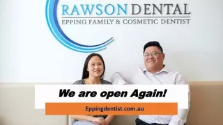 we are open again