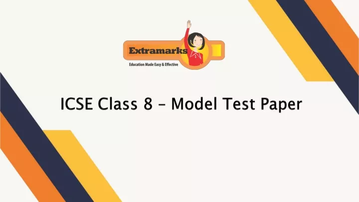 icse class 8 model test paper