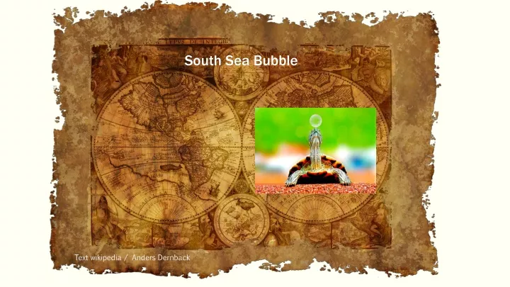 south sea bubble
