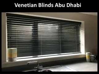 venetian blinds abu dhabi
