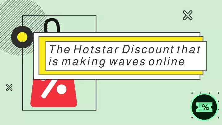 the hotstar discount that is making waves online
