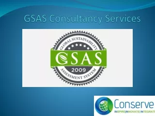 GSAS Certification Management Service Provider, GSAS Construction Contractors Management Qatar | Conserve Solution
