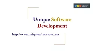 unique software development