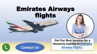 Emirates Airways flights Deals And offers for frequent flyers