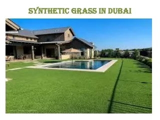 synthetic grass in dubai