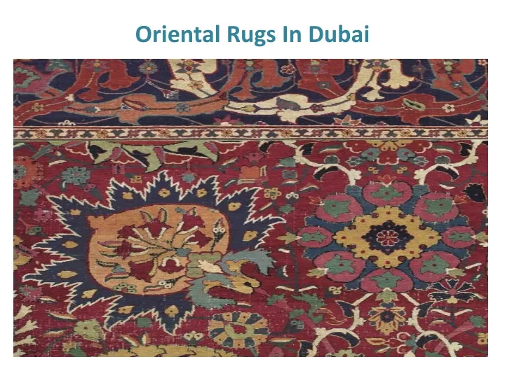 oriental rugs in dubai