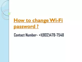How to change your Cox Wi-Fi password?
