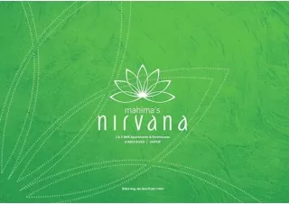 Mahima's Nirvana A Luxurious Project by Mahima Group