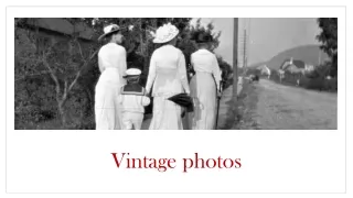 vintage photos