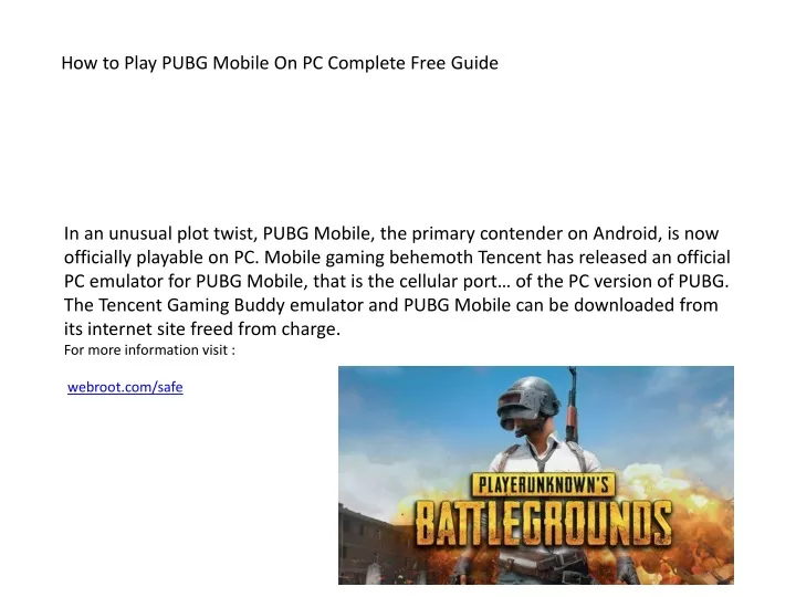 how to play pubg mobile on pc complete free guide