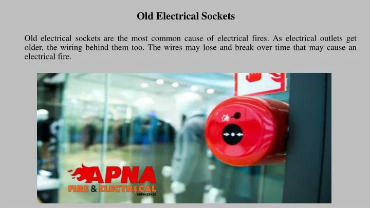 old electrical sockets