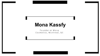 Mona Kassfy - Teacher From Montreal, Quebec