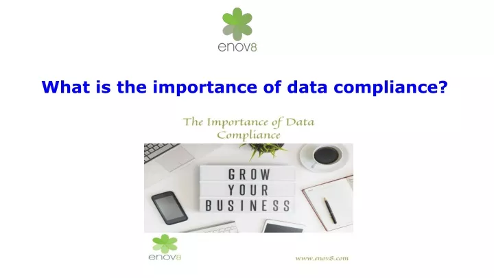 what is the importance of data compliance