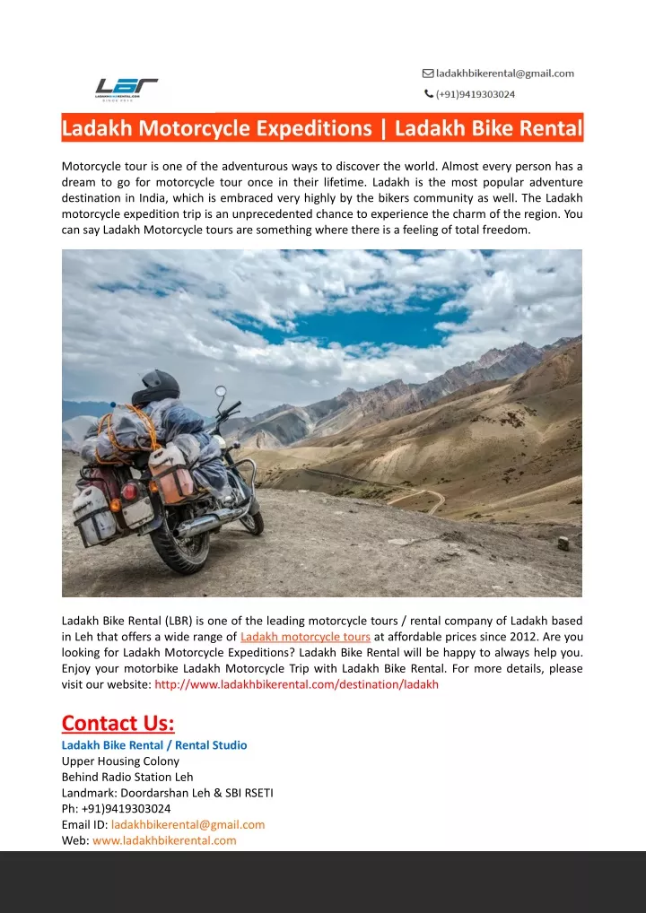 ladakh motorcycle expeditions ladakh bike rental