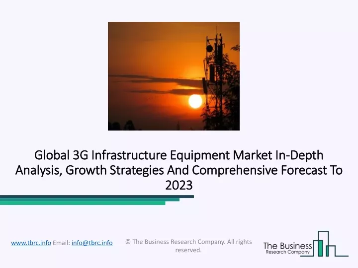 global global 3g infrastructure equipment market