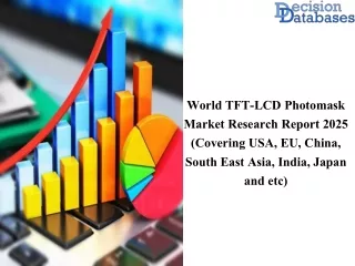 Current Information About TFT-LCD Photomask Market Report 2025