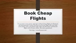 Website for flight booking Flyynext.com