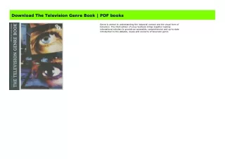 Download The Television Genre Book | PDF books