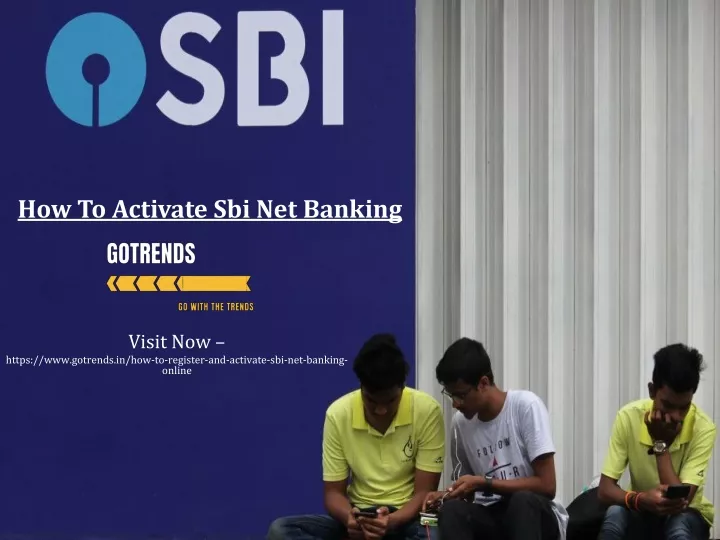how to activate sbi net banking
