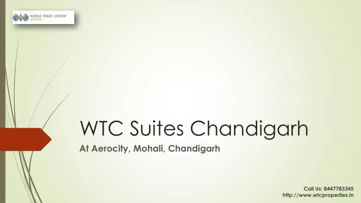 wtc suites chandigarh at aerocity mohali