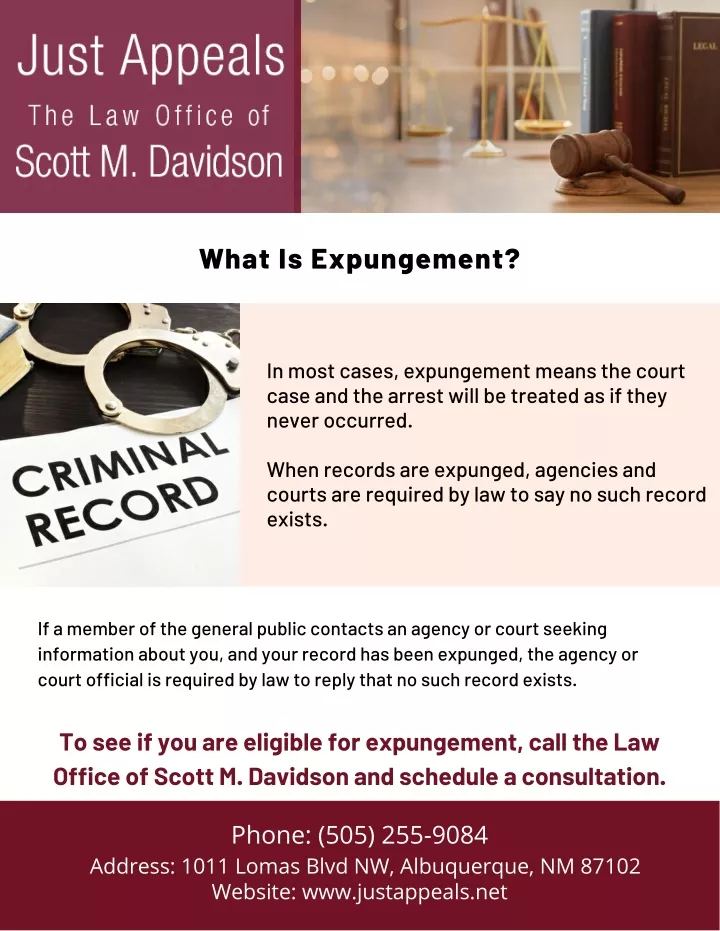 what is expungement