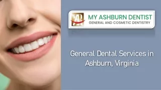 General Dental Services in Ashburn, Virginia