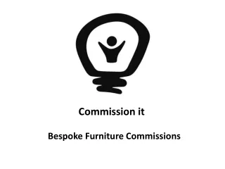 Bespoke Furniture Commissions in United Kingdom