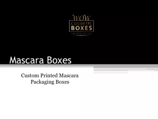 mascara boxes