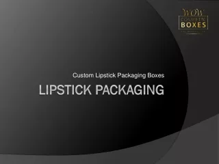 custom lipstick packaging boxes