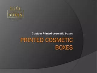 custom printed cosmetic boxes