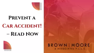 prevent a car accident read now