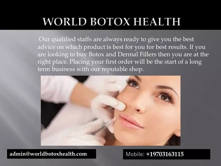 world botox health