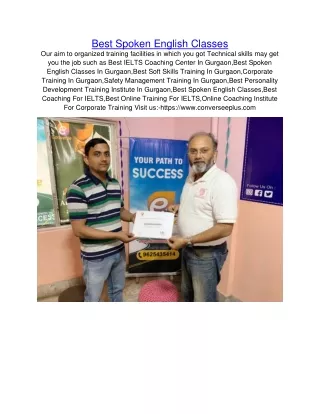 best spoken english classes our aim to organized