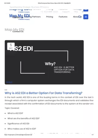 What is AS2 EDI?