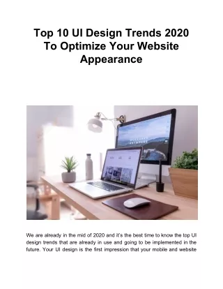 top 10 ui design trends 2020 to optimize your