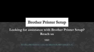 brother printer setup