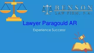 Lawyer Paragould AR - Benson Law Firm