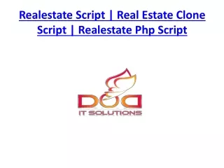 realestate script real estate clone script realestate php script