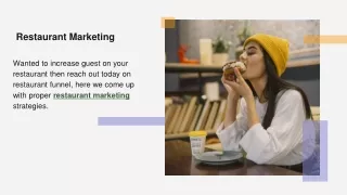 restaurant marketing