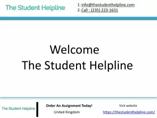 info@thestudenthelpline com call 235 223 1631