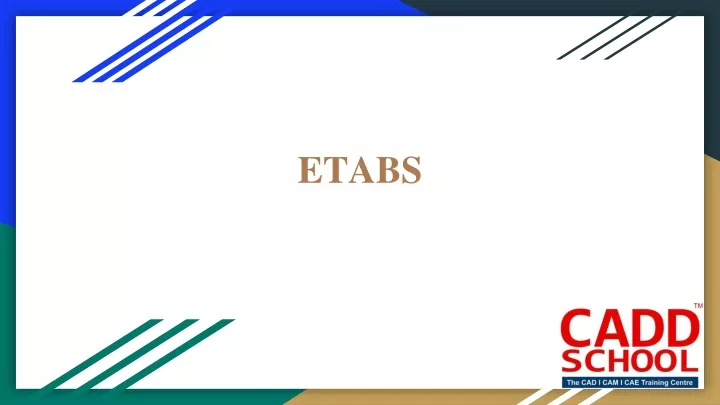 etabs