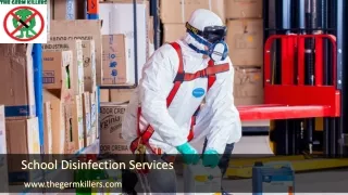 school disinfection services