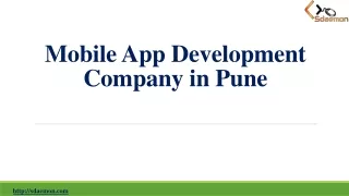 mobile app development company in pune