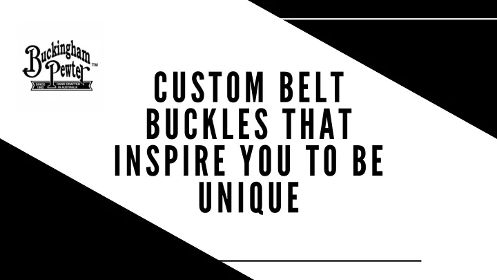 custom belt buckles th a t inspire