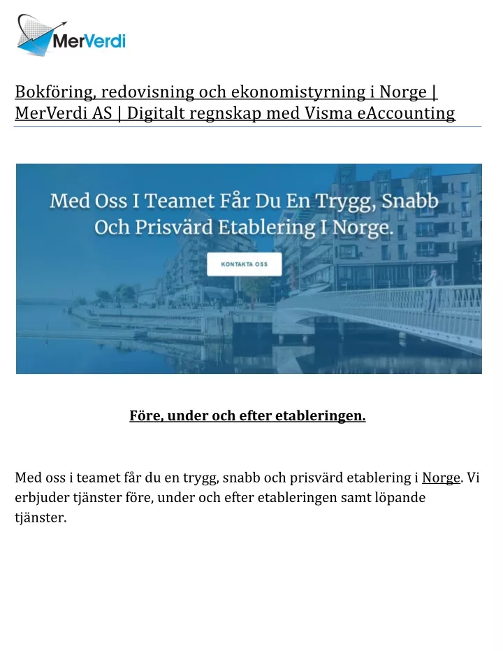 bokf ring redovisning och ekonomistyrning i norge