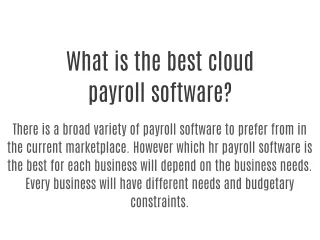 Payroll management software | Payroll management system | Online Payroll Software | Payroll Processing Services | Payro