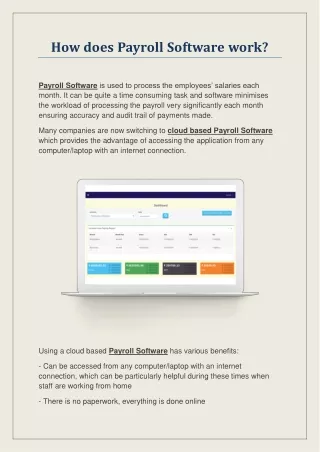 Payroll Software expertise to power your business
