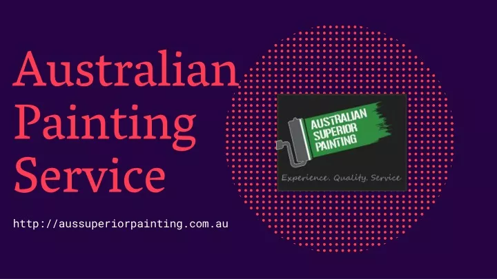 australian painting service