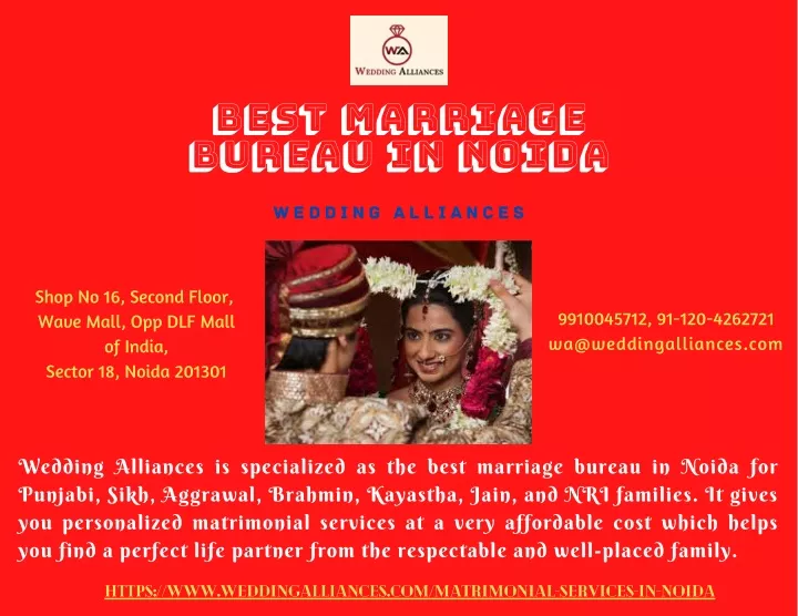 best marriage bureau in noida