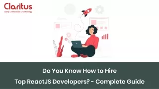 do you know how to hire top reactjs developers